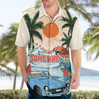 Summer Holiday It's 5 o'clock Somewhere Vintage Hawaii Hawaiian Shirt