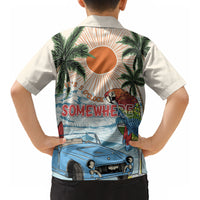 Summer Holiday It's 5 o'clock Somewhere Vintage Hawaii Kid Hawaiian Shirt LT7 - Polynesian Pride