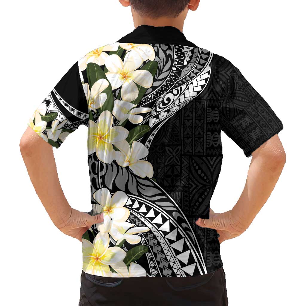 Aloha Hawaii Festive Family Matching Tank Maxi Dress and Hawaiian Shirt Frangipani Lace Classic LT7 - Polynesian Pride