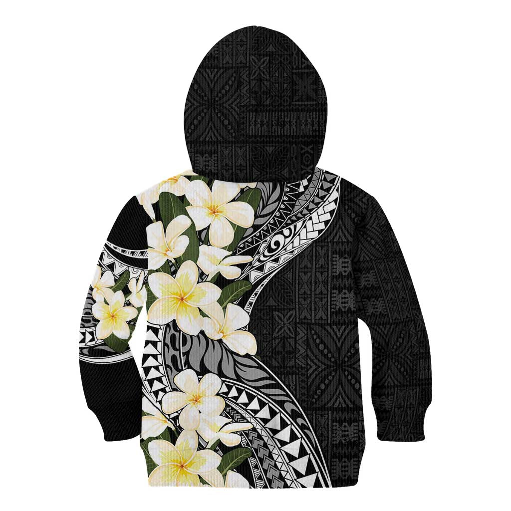 Aloha Hawaii Festive Kid Hoodie Frangipani Lace Classic