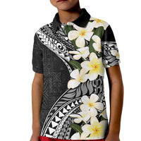 Aloha Hawaii Festive Kid Polo Shirt Frangipani Lace Classic