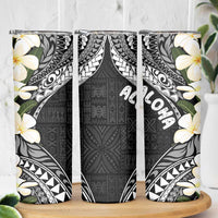 Aloha Hawaii Festive Skinny Tumbler Frangipani Lace Classic