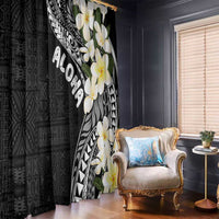 Aloha Hawaii Festive Window Curtain Frangipani Lace Classic LT7 - Polynesian Pride