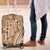 Samoa Tapa Luggage Cover Siapo Mix Tatau Patterns LT7 Beige - Polynesian Pride