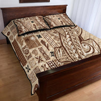 Samoa Tapa Quilt Bed Set Siapo Mix Tatau Patterns LT7 - Polynesian Pride