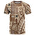 Samoa Tapa T Shirt Siapo Mix Tatau Patterns LT7 Beige - Polynesian Pride