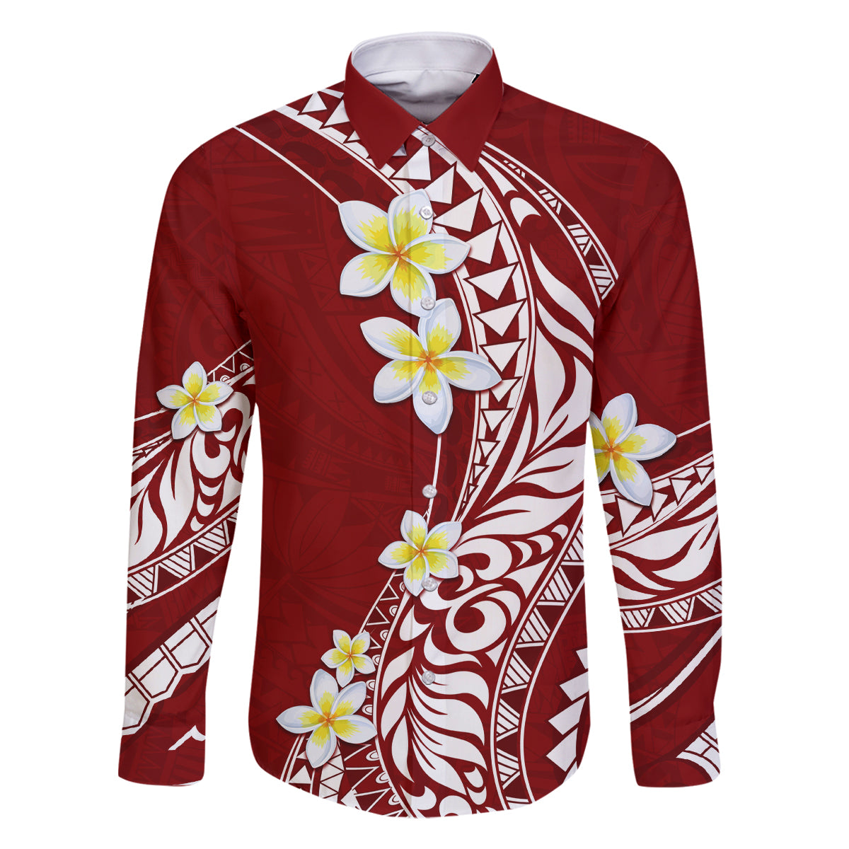 Hawaii Aloha Family Matching Off Shoulder Short Dress and Hawaiian Shirt Plumeria Vintage Crimson Hawaii Aloha Family Matching Off Shoulder Short Dress and Hawaiian Shirt Plumeria Vintage Crimson