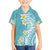 Hawaii Aloha Hawaiian Shirt Plumeria Vintage - Turquoise LT7 - Polynesian Pride