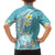 Hawaii Aloha Hawaiian Shirt Plumeria Vintage - Turquoise LT7 - Polynesian Pride