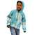 Hawaii Aloha Kid Hoodie Plumeria Vintage - Turquoise LT7 - Polynesian Pride