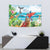 Aloha Honolulu Festival Tapestry Ukulele By The Shore