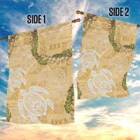 Aloha Honolulu Festival Garden Flag Hawaii Kapa Mix Flowers Lei LT7 - Polynesian Pride