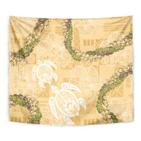 Aloha Honolulu Festival Tapestry Hawaii Kapa Mix Flowers Lei LT7 - Polynesian Pride