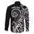 Polynesia Beach Volleyball Personalized Family Matching Off The Shoulder Long Sleeve Dress and Hawaiian Shirt Basic