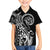 Polynesia Beach Volleyball Personalized Family Matching Off The Shoulder Long Sleeve Dress and Hawaiian Shirt Basic