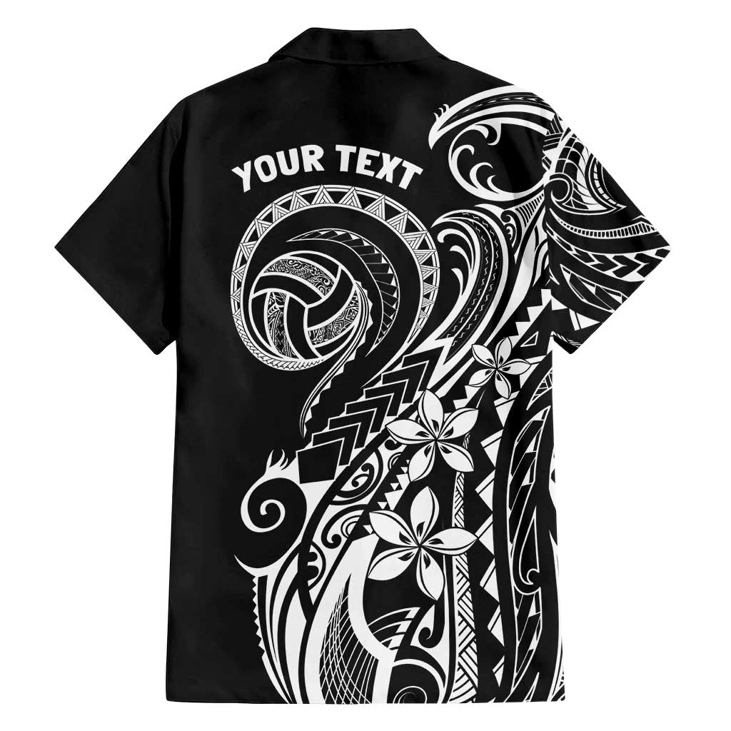 Polynesia Beach Volleyball Personalized Family Matching Off Shoulder Maxi Dress and Hawaiian Shirt Basic