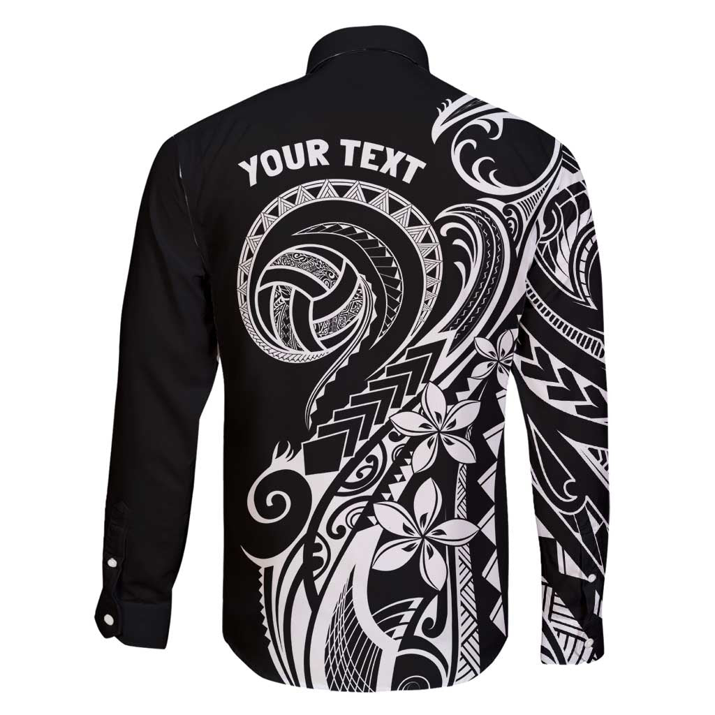 Polynesia Beach Volleyball Personalized Family Matching Off Shoulder Maxi Dress and Hawaiian Shirt Basic