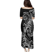 Polynesia Beach Volleyball Personalized Family Matching Puletasi and Hawaiian Shirt Basic