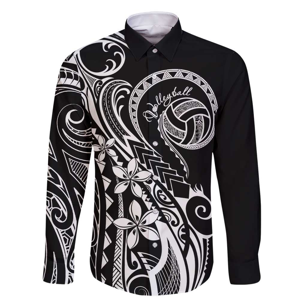 Polynesia Beach Volleyball Personalized Family Matching Tank Maxi Dress and Hawaiian Shirt Basic