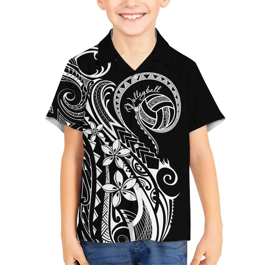 Polynesia Beach Volleyball Personalized Family Matching Tank Maxi Dress and Hawaiian Shirt Basic