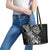 Polynesia Beach Volleyball Personalized Leather Tote Bag Basic