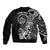 Polynesia Beach Volleyball Personalized Sleeve Zip Bomber Jacket Basic