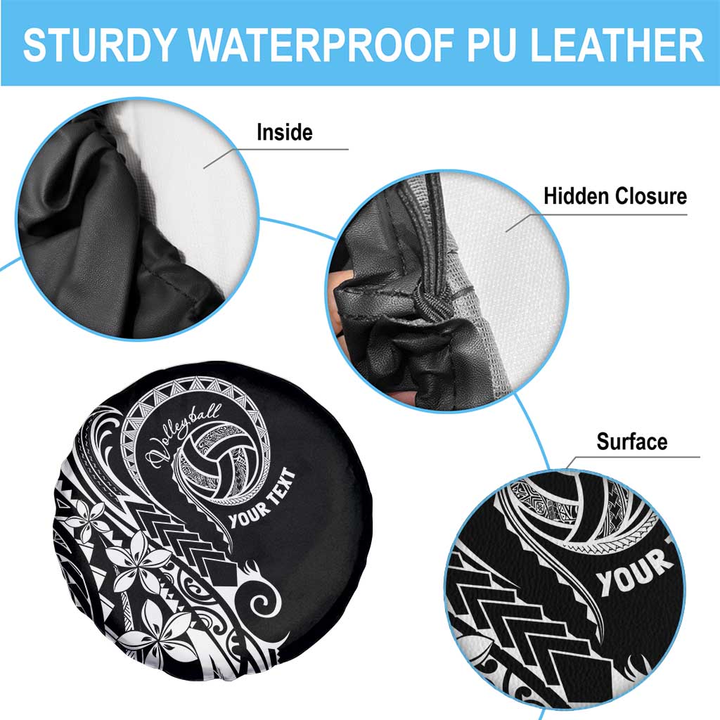 Polynesia Beach Volleyball Personalized Spare Tire Cover Basic