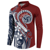 Polynesia Beach Volleyball Personalized Button Sweatshirt Special