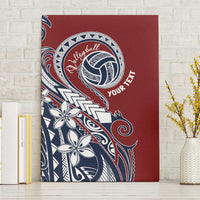 Polynesia Beach Volleyball Personalized Canvas Wall Art Special