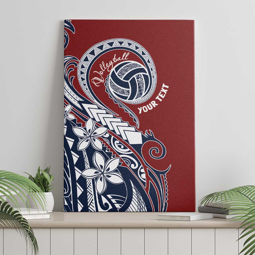 Polynesia Beach Volleyball Personalized Canvas Wall Art Special