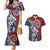 Polynesia Beach Volleyball Personalized Couples Matching Mermaid Dress and Hawaiian Shirt Special