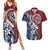 Polynesia Beach Volleyball Personalized Couples Matching Summer Maxi Dress and Hawaiian Shirt Special