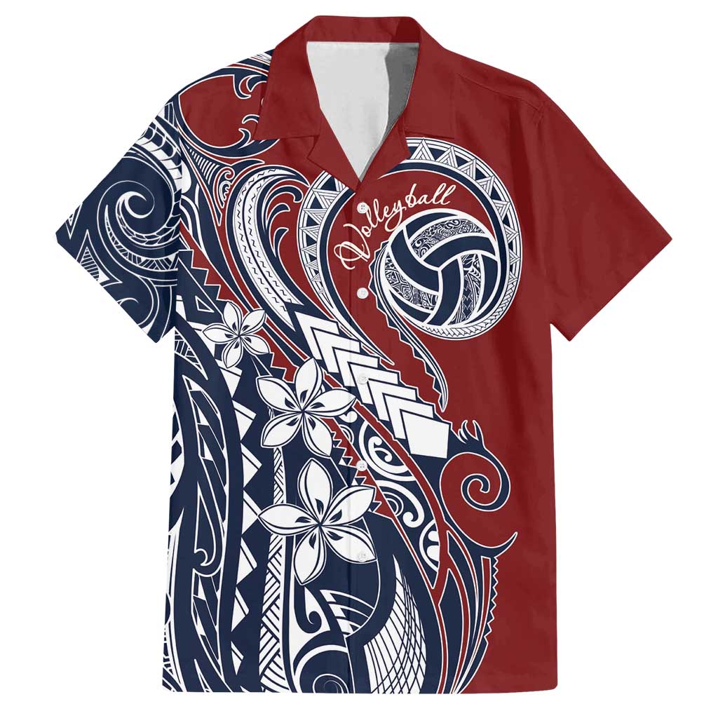 Polynesia Beach Volleyball Personalized Family Matching Long Sleeve Bodycon Dress and Hawaiian Shirt Special