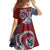 Polynesia Beach Volleyball Personalized Family Matching Off The Shoulder Long Sleeve Dress and Hawaiian Shirt Special