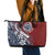 Polynesia Beach Volleyball Personalized Leather Tote Bag Special