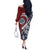 Polynesia Beach Volleyball Personalized Off The Shoulder Long Sleeve Dress Special