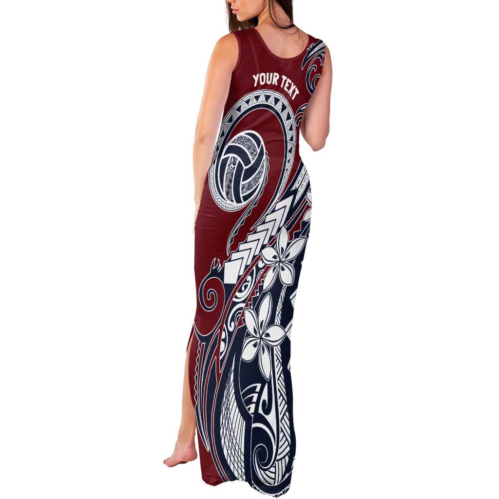Polynesia Beach Volleyball Personalized Tank Maxi Dress Special