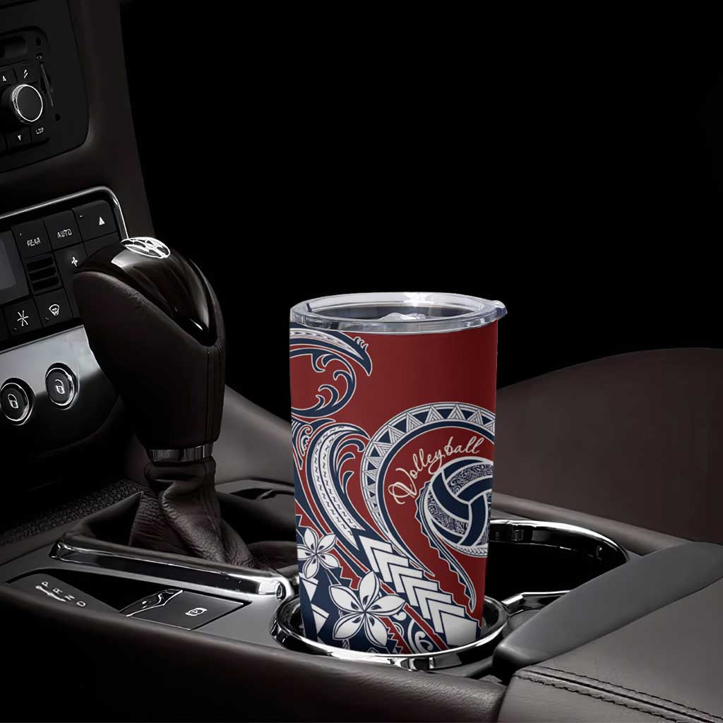 Polynesia Beach Volleyball Personalized Tumbler Cup Special