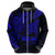 Custom Fathers Day Polynesian Hoodie Best Dad Ever Blue LT7 - Polynesian Pride