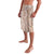Polynesia Plumeria Lei Lavalava Beige Curves Motif