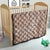 Polynesia Plumeria Lei Quilt Beige Curves Motif