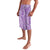 Polynesia Plumeria Lei Lavalava Periwinkle Curves Motif