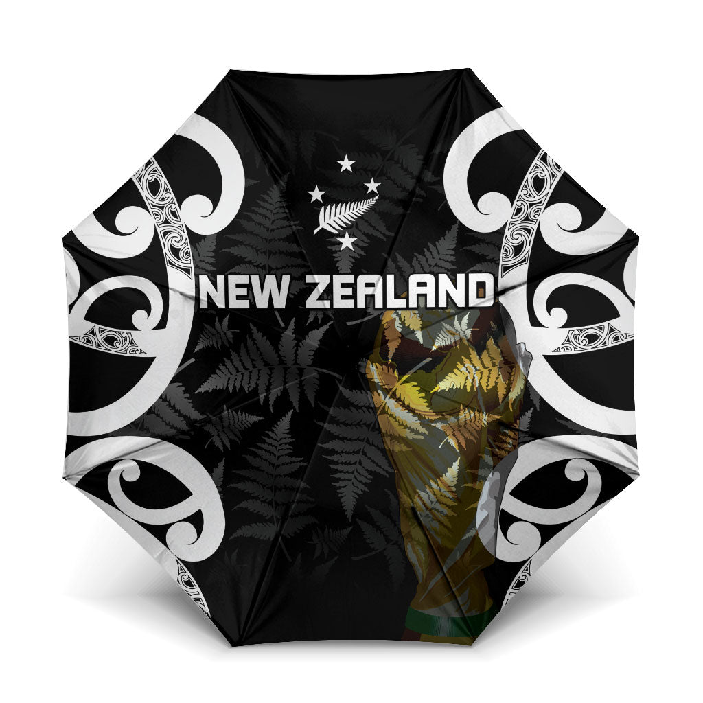 New Zealand WC2026 Black Umbrella Silver Fern