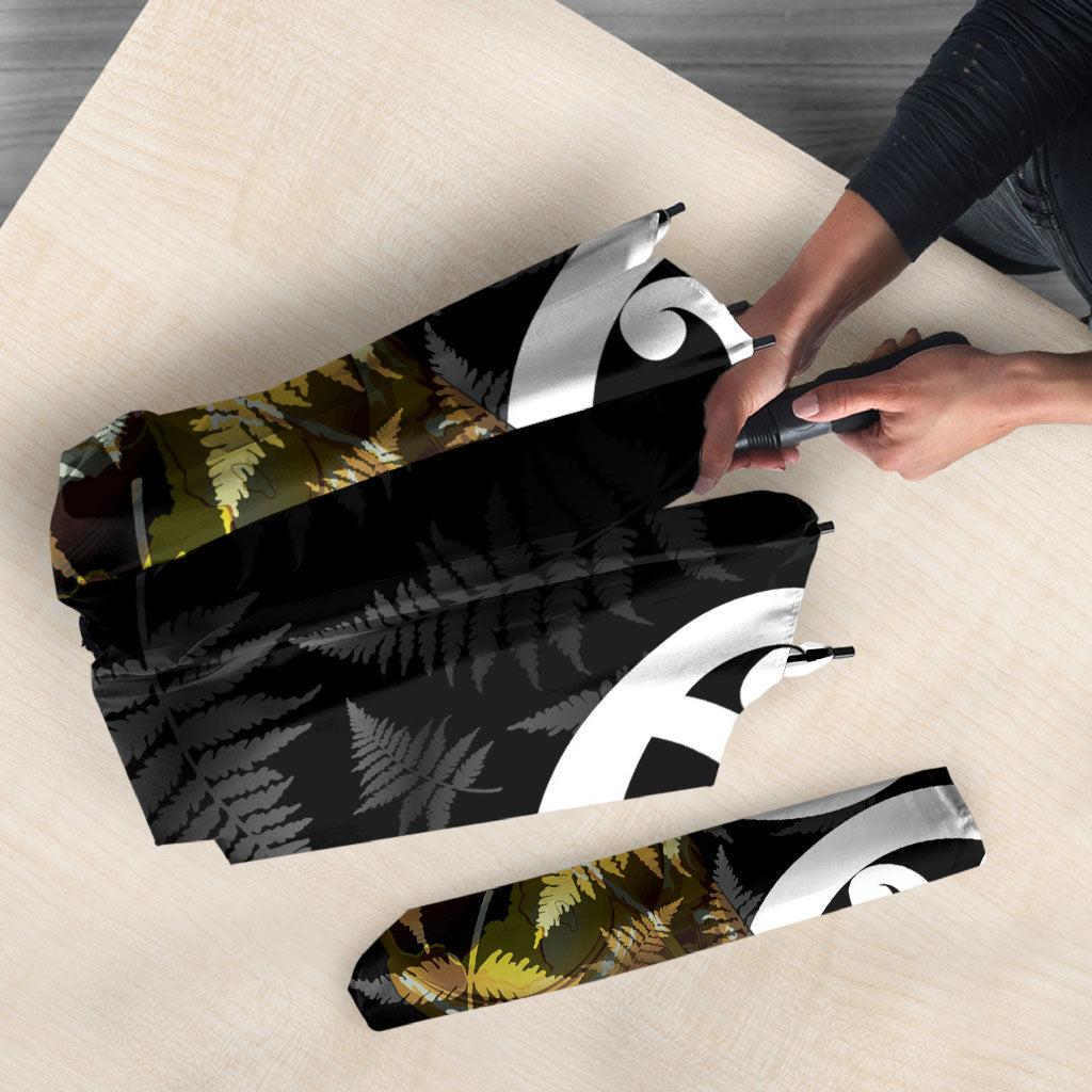 New Zealand WC2026 Black Umbrella Silver Fern