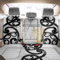 New Zealand WC2026 White Back Car Seat Cover Silver Fern