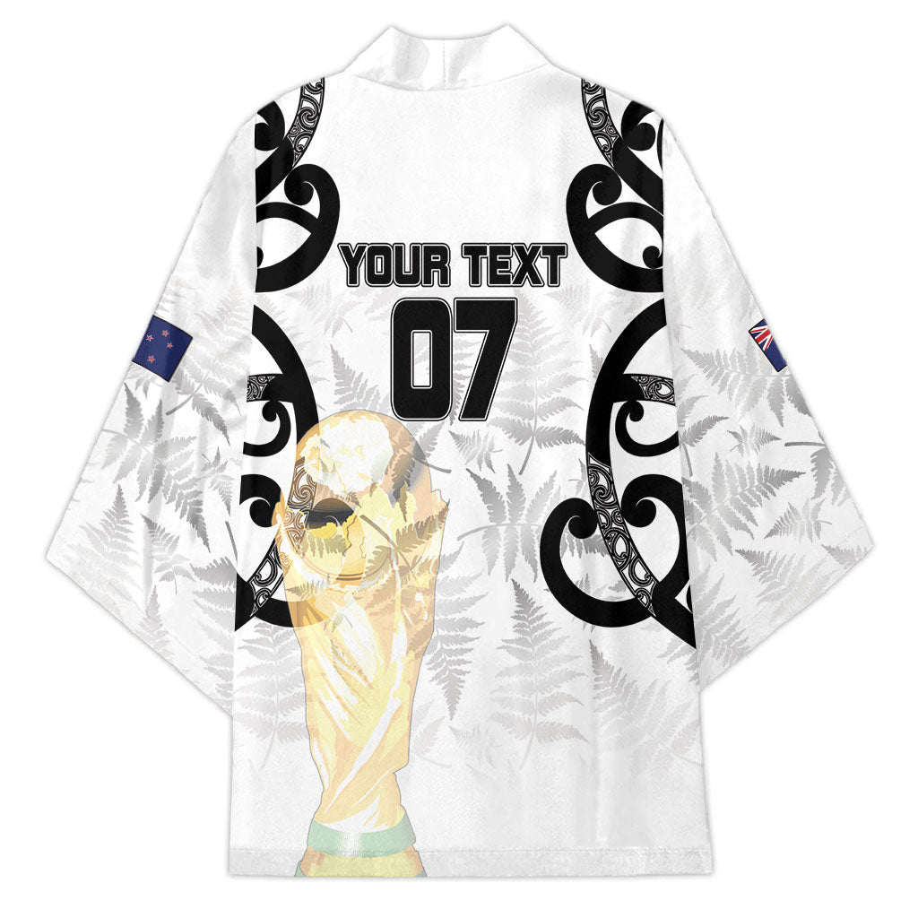 New Zealand WC2026 Custom White Kimono Silver Fern