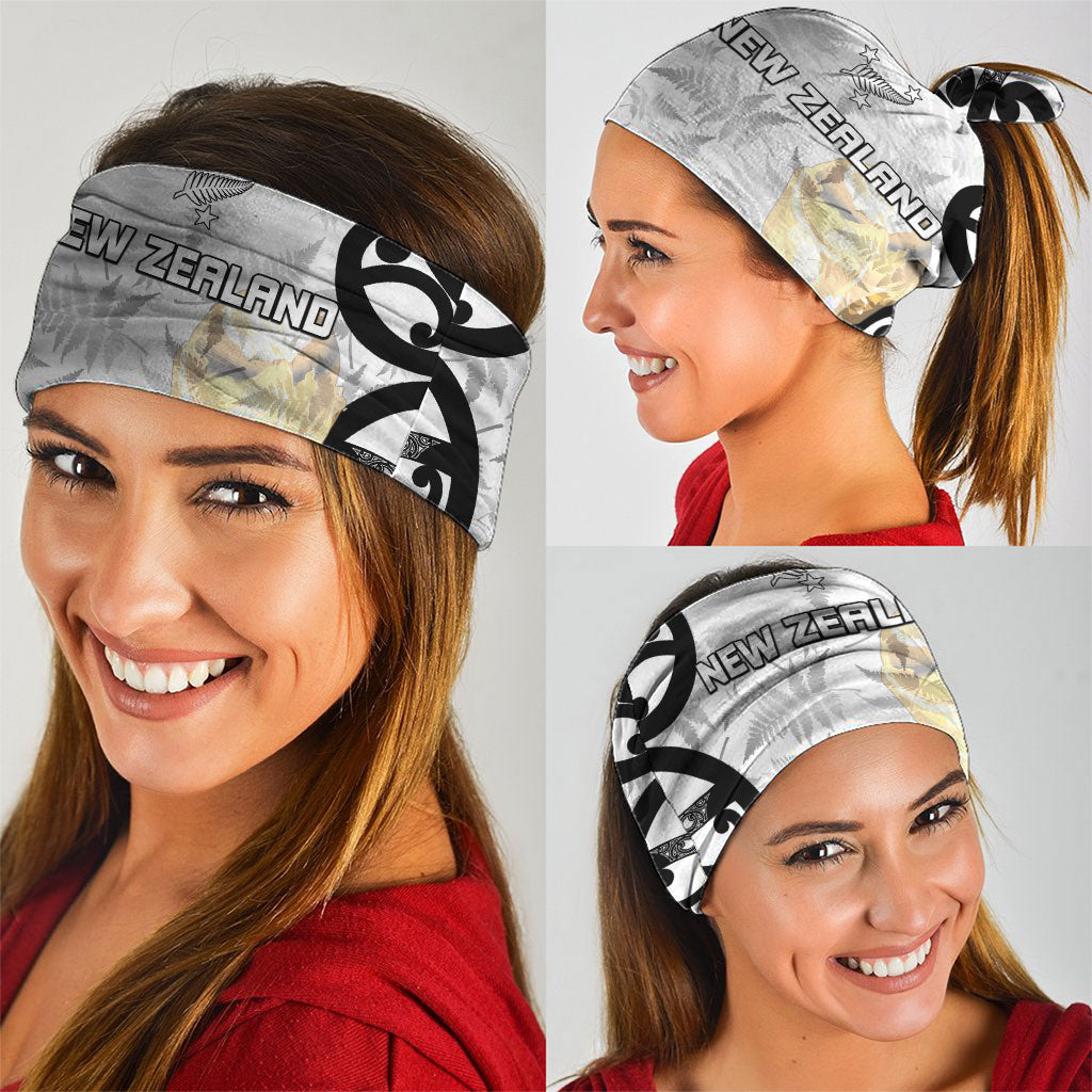 New Zealand WC2026 White Neck Gaiter Silver Fern