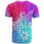 Polynesia T Shirt Plumeria Galaxy Gradient Curves LT7 - Polynesian Pride