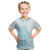 Polynesia Kid T Shirt Plumeria Turquoise Curves LT7 Turquoise - Polynesian Pride