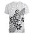 Polynesia Women V Neck T Shirt Plumeria White Curves LT7 - Polynesian Pride